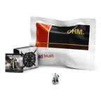 OHM Beads BEADMAIL NO. 44 Norse Longship  sterling-silver Bead The Alternative Bead