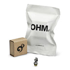 OHM Beads Hidden Flower (GAR251) silver sterling-silver; glass Dangle The Alternative Bead