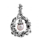 OHM Beads Pearlsong silver sterling-silver; mother-of-pearl Dangle by The Alternative Bead. Your official OHM Beads Retailer from Germany