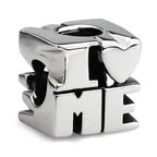 OHM Beads I (Heart) Me silver sterling-silver Bead by The Alternative Bead. Your official OHM Beads Retailer from Germany