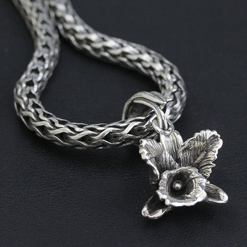 OHM Beads BEADMAIL NO. 50 Graceful Ascending  sterling-silver Dangle by The Alternative Bead. Your official OHM Beads Retailer from Germany