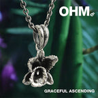 OHM Beads BEADMAIL NO. 50 Graceful Ascending  sterling-silver Dangle by The Alternative Bead. Your official OHM Beads Retailer from Germany