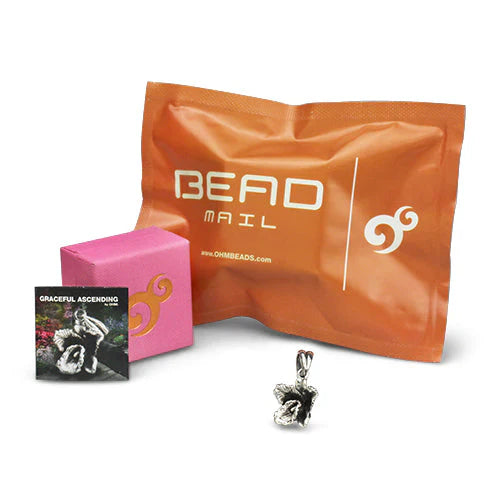 OHM Beads BEADMAIL NO. 50 Graceful Ascending  sterling-silver Dangle by The Alternative Bead. Your official OHM Beads Retailer from Germany