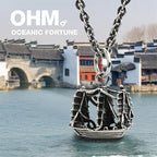 OHM Beads BEADMAIL NO. 53 Oceanic Fortune silver sterling-silver Bead by The Alternative Bead. Your official OHM Beads Retailer from Germany
