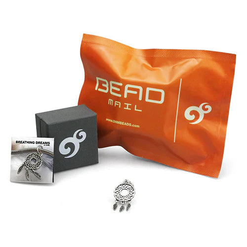 OHM Beads BEADMAIL NO. 55 Breathing Dreams silver sterling-silver Dangle by The Alternative Bead. Your official OHM Beads Retailer from Germany