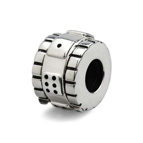 OHM Beads BEADMAIL NO. 58 Spin It To Win It silver sterling-silver Bead by The Alternative Bead. Your official OHM Beads Retailer from Germany