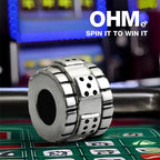 OHM Beads BEADMAIL NO. 58 Spin It To Win It silver sterling-silver Bead by The Alternative Bead. Your official OHM Beads Retailer from Germany