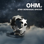 OHM Beads Star Serenade Spacer (GAR290)  sterling-silver Bead The Alternative Bead