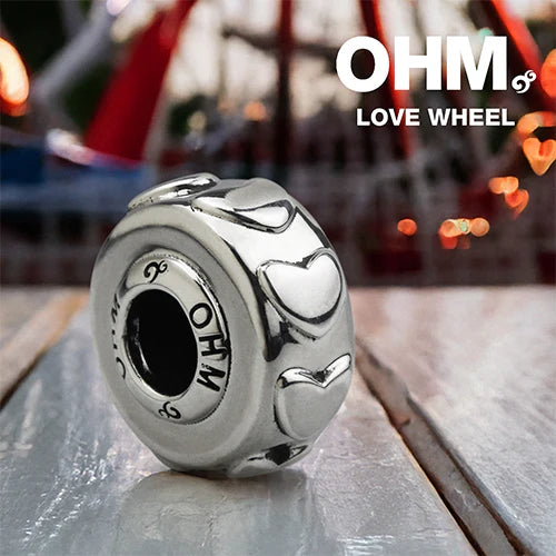 OHM Beads Love Wheel (GAR293) silver sterling-silver Bead The Alternative Bead