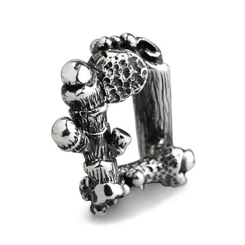 OHM Beads Pumpkin Spice Spacer silver sterling-silver Spacer by The Alternative Bead. Your official OHM Beads Retailer from Germany