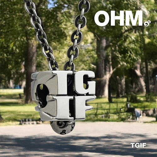 OHM Beads TGIF  silver sterling-silver Bead by The Alternative Bead. Your official OHM Beads Retailer from Germany