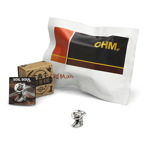 OHM Beads BEADMAIL NO. 52 Soil Soul silver sterling-silver Bead by The Alternative Bead. Your official OHM Beads Retailer from Germany