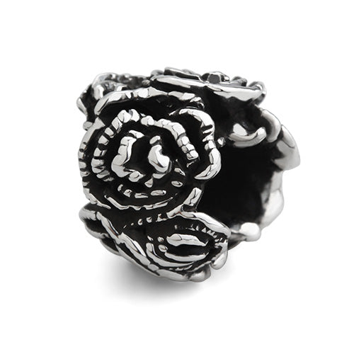 OHM Beads Carnation’s Devotion silver sterling-silver Bead by The Alternative Bead. Your official OHM Beads Retailer from Germany