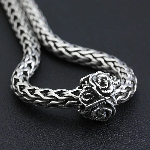 OHM Beads Carnation’s Devotion silver sterling-silver Bead by The Alternative Bead. Your official OHM Beads Retailer from Germany