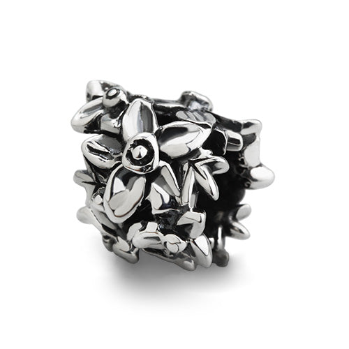 OHM Beads Daffodil’s Awakening silver sterling-silver Bead by The Alternative Bead. Your official OHM Beads Retailer from Germany