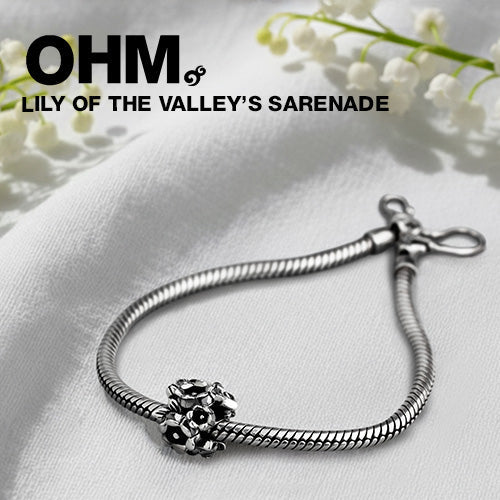 OHM Beads Lily Of The Valley’s Serenade silver sterling-silver Bead by The Alternative Bead. Your official OHM Beads Retailer from Germany