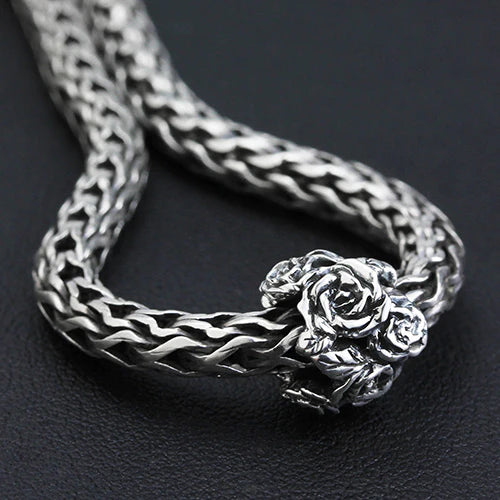 OHM Beads Rose’s Embrace silver sterling-silver Bead by The Alternative Bead. Your official OHM Beads Retailer from Germany