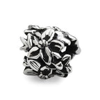 OHM Beads Delphinium’s Sky silver sterling-silver Bead by The Alternative Bead. Your official OHM Beads Retailer from Germany