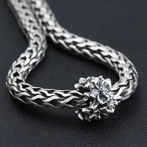 OHM Beads Gladiolus’ Flame silver sterling-silver Bead by The Alternative Bead. Your official OHM Beads Retailer from Germany