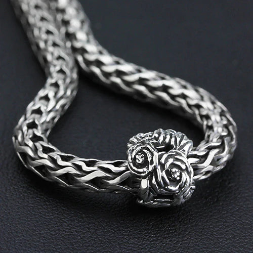 OHM Beads Peony’s Majesty silver sterling-silver Bead by The Alternative Bead. Your official OHM Beads Retailer from Germany