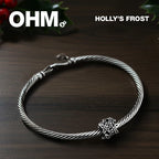OHM Beads Holly’s Frost silver sterling-silver Bead by The Alternative Bead. Your official OHM Beads Retailer from Germany