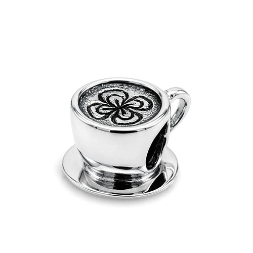 OHM Beads Latte Bloom Pull silver sterling-silver Bead by The Alternative Bead. Your official OHM Beads Retailer from Germany