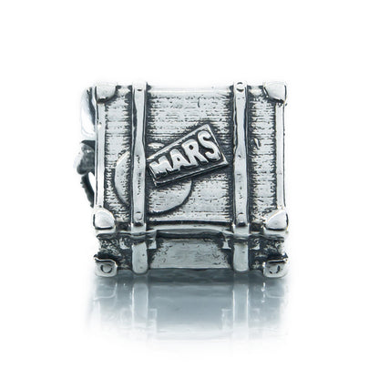 The Alternative Bead: Aurora Charm - Galaxy Travel Suitcase Sterling Silver Charm Picture 4