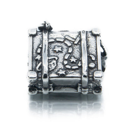 The Alternative Bead: Aurora Charm - Galaxy Travel Suitcase Sterling Silver Charm Picture 3