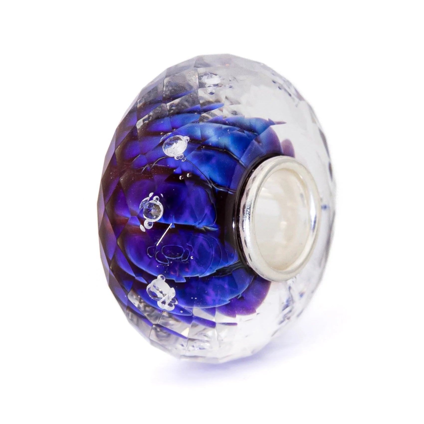 Elfbeads Galaxy Blues Monroe Fractal  glass Bead by The Alternative Bead. Your official Elfbeads Retailer from Germany