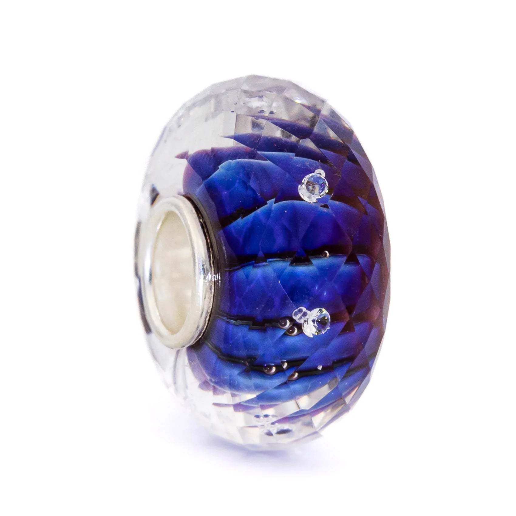 Elfbeads Galaxy Blues Monroe Fractal  glass Bead by The Alternative Bead. Your official Elfbeads Retailer from Germany