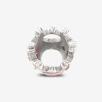 Praan Galinda Crown Charm silver and pink sterling-silver Bead by The Alternative Bead. Your official Praan Retailer from Germany