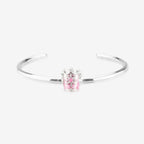 Praan Galinda Crown Charm silver and pink sterling-silver Bead by The Alternative Bead. Your official Praan Retailer from Germany