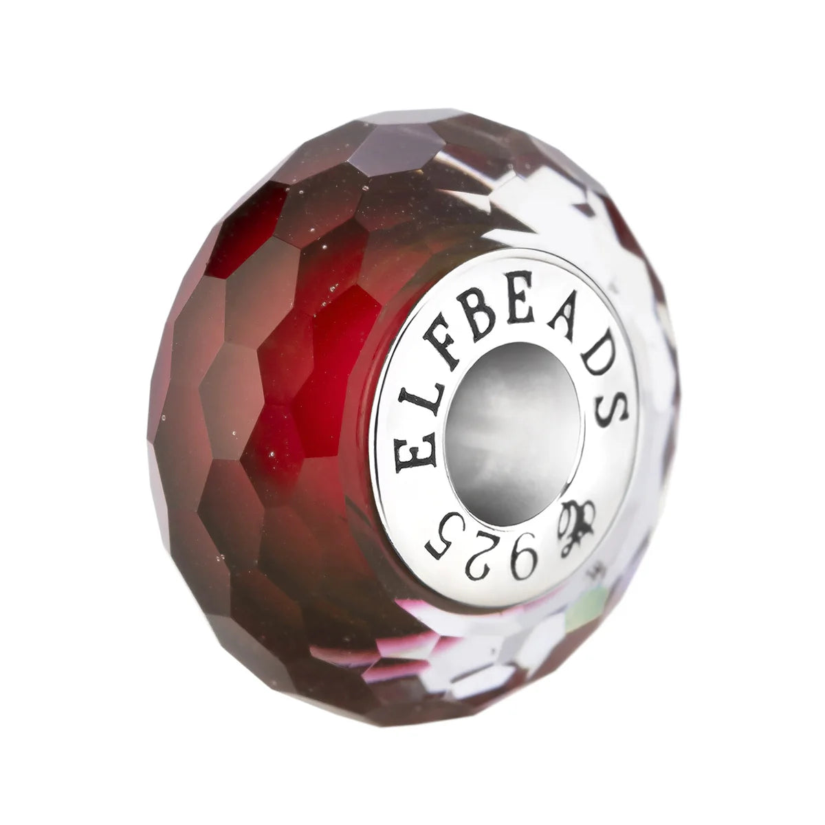 Elfbeads Garnet Fractal red glass Bead by The Alternative Bead. Your official Elfbeads Retailer from Germany