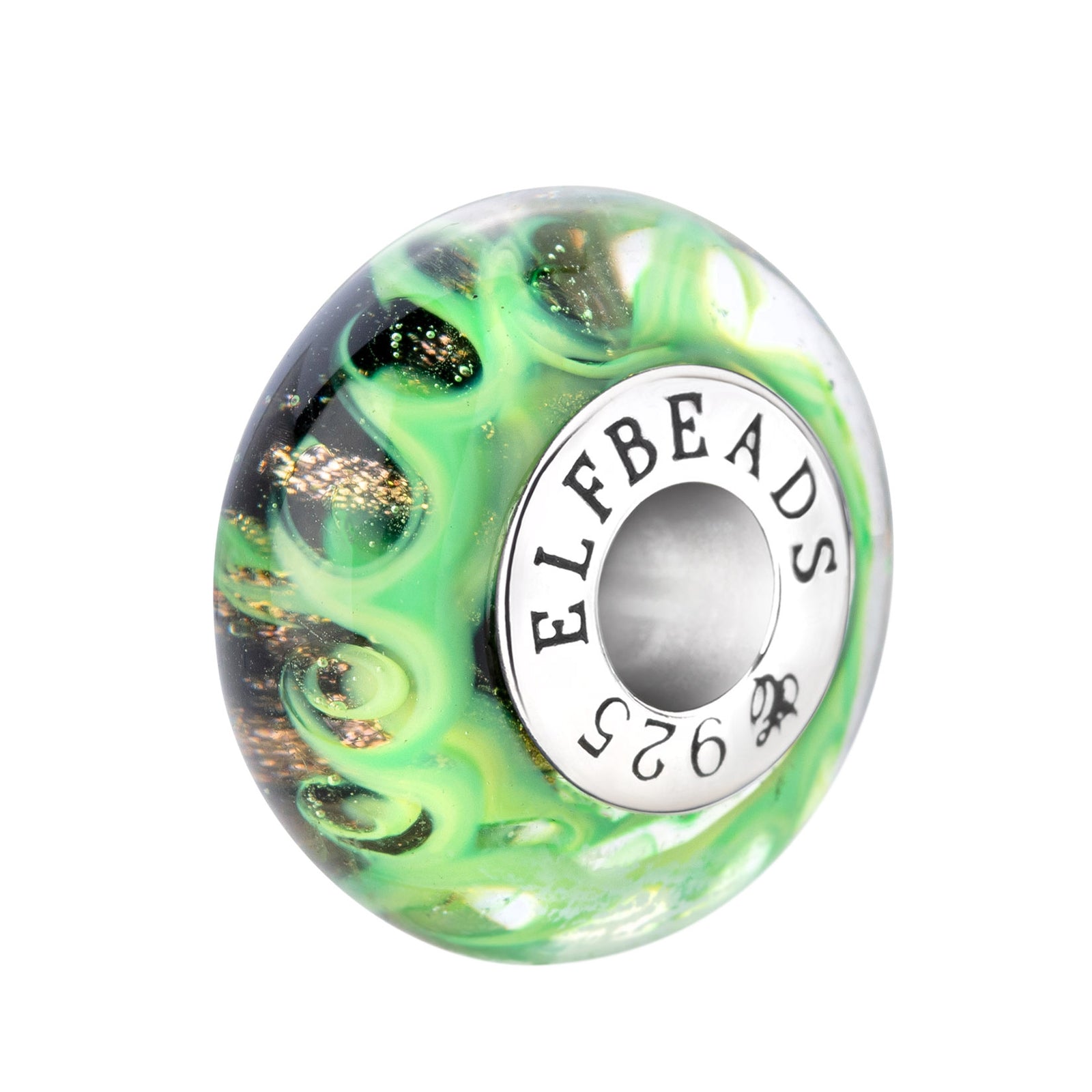 Elfbeads Ghostly Flames  glass Bead by The Alternative Bead. Your official Elfbeads Retailer from Germany
