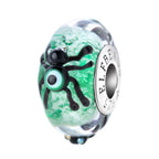 Elfbeads Ghostly Watcher Starlight  glass Bead by The Alternative Bead. Your official Elfbeads Retailer from Germany