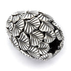 Elfbeads Ginkgo Barrel silver sterling-silver Bead by The Alternative Bead. Your official Elfbeads Retailer from Germany