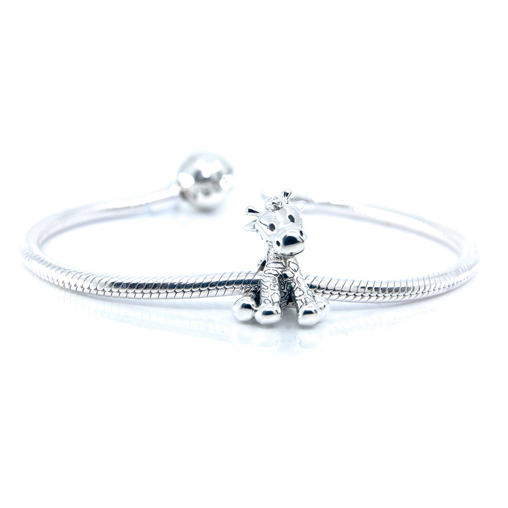 Aurora Charm Patch the Giraffe Charm silver sterling-silver Bead by The Alternative Bead. Your official Aurora Charm Retailer from Germany