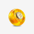 Praan Gold Fusion Crystal Charm silver sterling-silver Bead by The Alternative Bead. Your official Praan Retailer from Germany