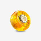 Praan Gold Fusion Crystal Charm silver sterling-silver Bead by The Alternative Bead. Your official Praan Retailer from Germany