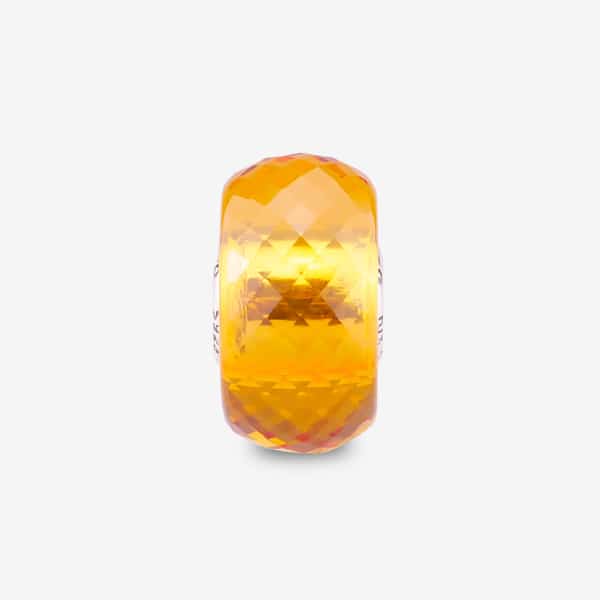 Praan Gold Fusion Crystal Charm silver sterling-silver Bead by The Alternative Bead. Your official Praan Retailer from Germany