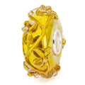 Elfbeads Gold Oil Sunset Flowertwig gold glass Bead by The Alternative Bead. Your official Elfbeads Retailer from Germany