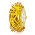 Elfbeads Gold Oil Sunset Flowertwig gold glass Bead by The Alternative Bead. Your official Elfbeads Retailer from Germany