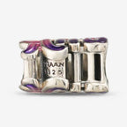 Praan Gradient Shaded Hug Charm silver; pink sterling-silver; enamel Bead by The Alternative Bead. Your official Praan Retailer from Germany