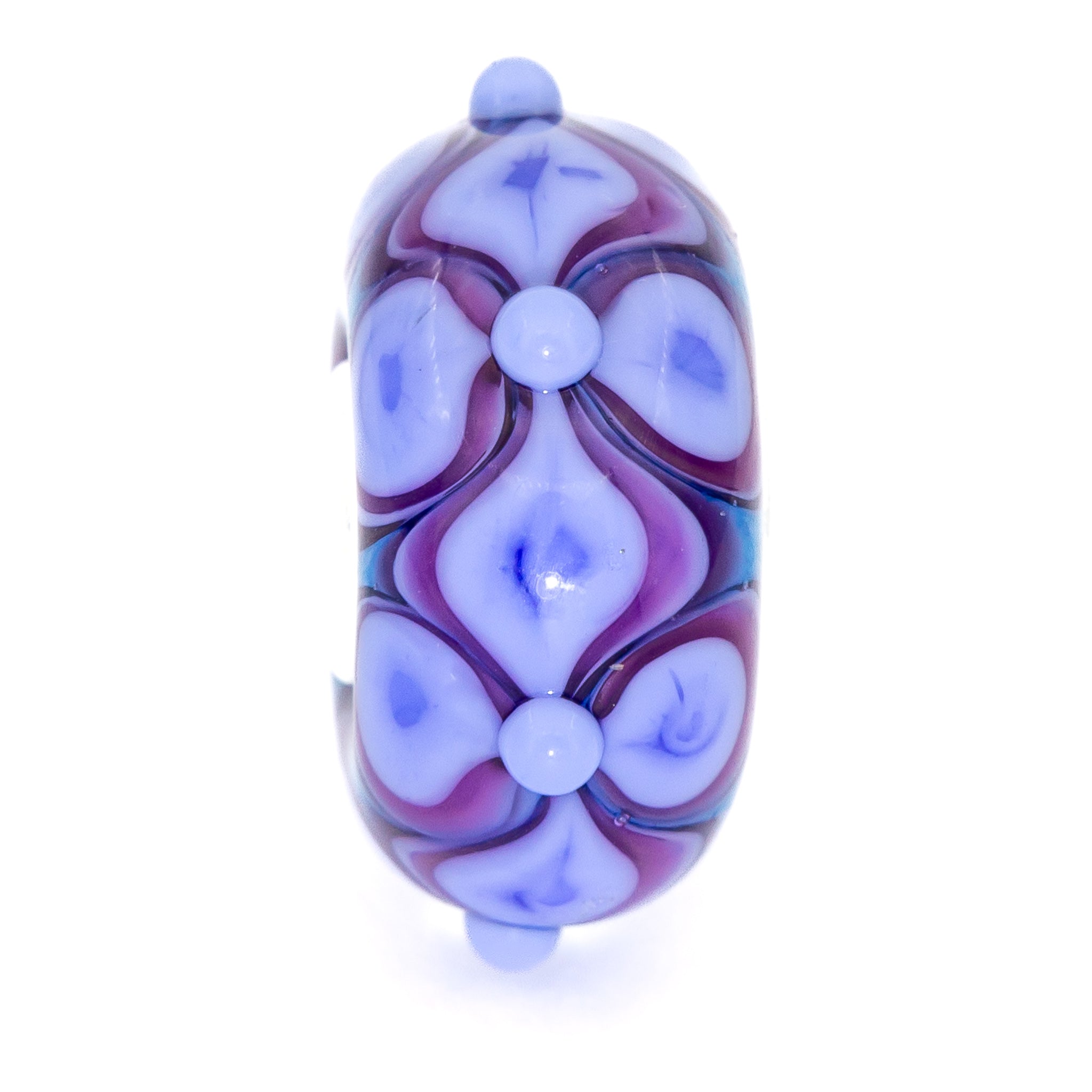 Elfbeads Grand Tripetual blue; purple glass Bead by The Alternative Bead. Your official Elfbeads Retailer from Germany