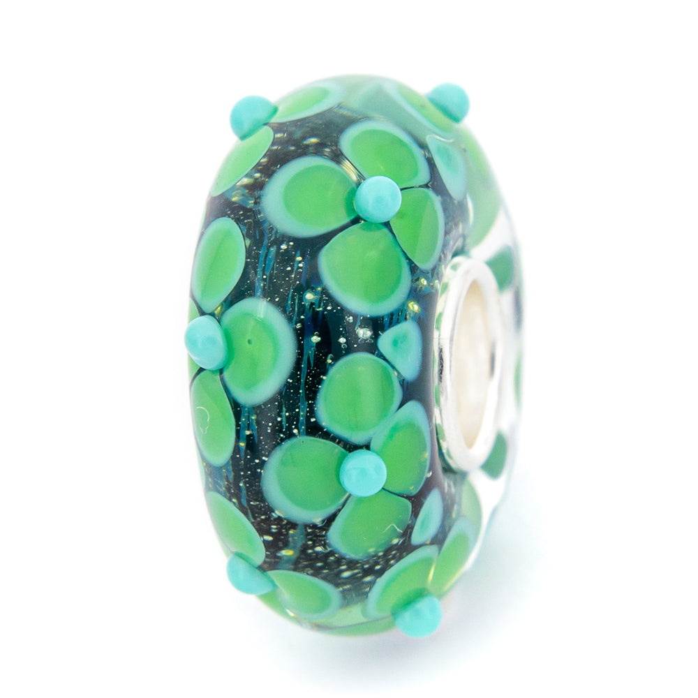 Elfbeads Grass Fantasy Flowerfield green glass Bead by The Alternative Bead. Your official Elfbeads Retailer from Germany