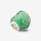 Praan Green Aventurine Heart Charm green natural-stone Bead by The Alternative Bead. Your official Praan Retailer from Germany