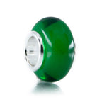 Aurora Charm Deep Green Glass Spacer green glass Spacer by The Alternative Bead. Your official Aurora Charm Retailer from Germany