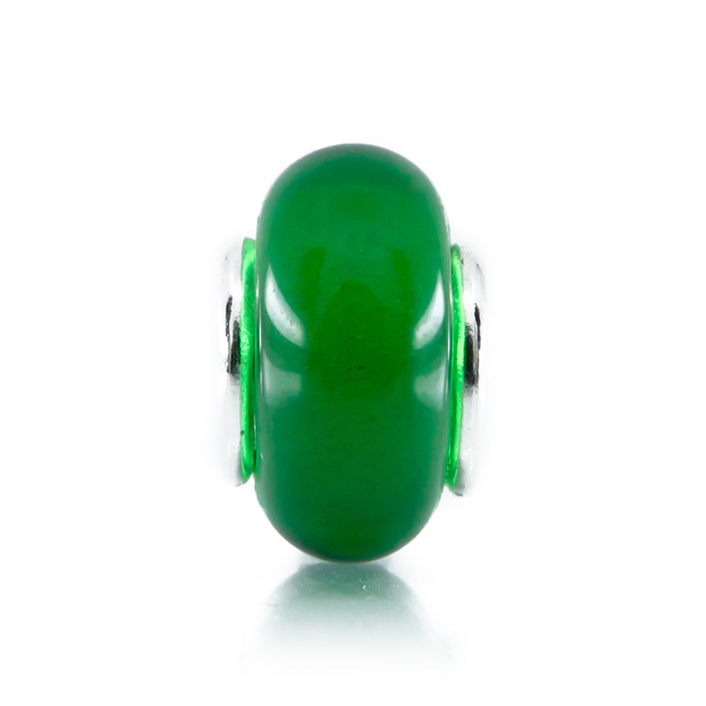 Aurora Charm Deep Green Glass Spacer green glass Spacer by The Alternative Bead. Your official Aurora Charm Retailer from Germany