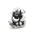 VIP-CHARMS Flower Stopper Charm Bead silver sterling-silver Stopper by The Alternative Bead. Your official VIP-CHARMS Retailer from Germany