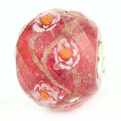  Elfbeads Heartdust Flowerworld Fractal Charm by The Alternative Bead 